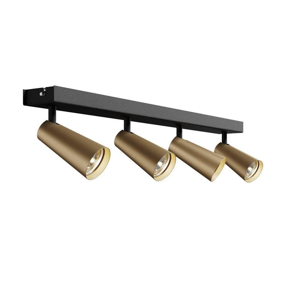 Lucande Angelina 4 Loftlampe Messing/Guld