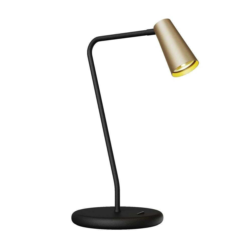 Lucande – Angelina Bordslampa Brass/Gold Lucande