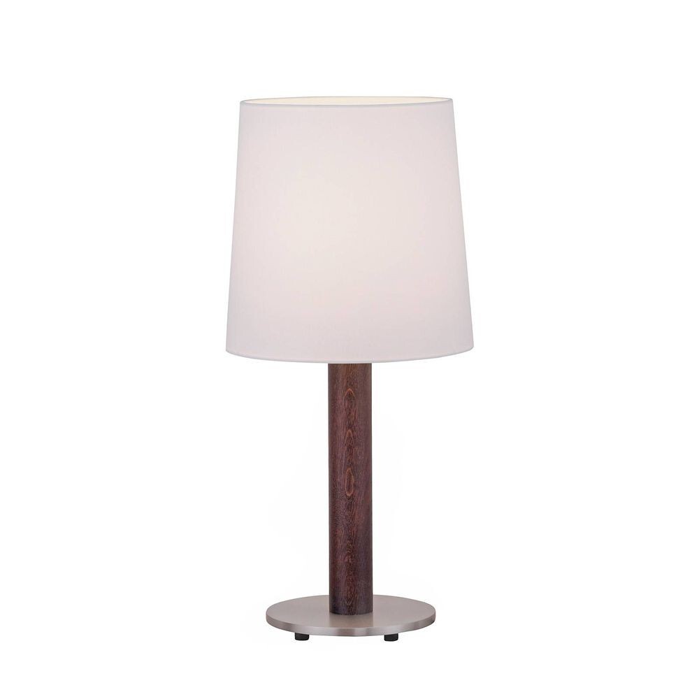 Lucande – Elif Cylinder Bordlampe White/Dark Oak