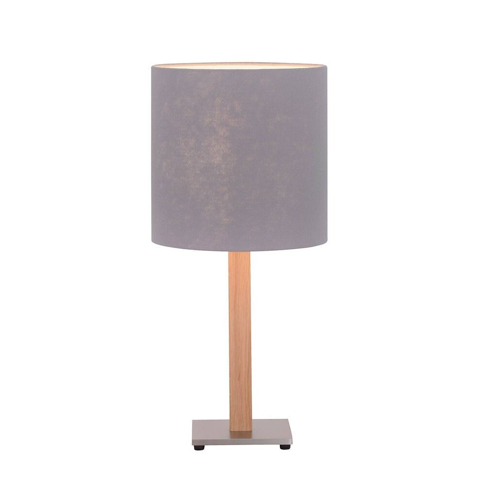 Lucande – Elif Bordlampe Light Grey/Light Oak