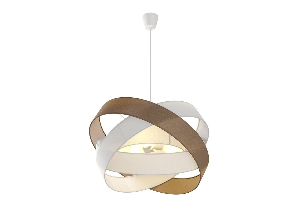 Lindby – Simaria Taklampa Brown/White/Grey