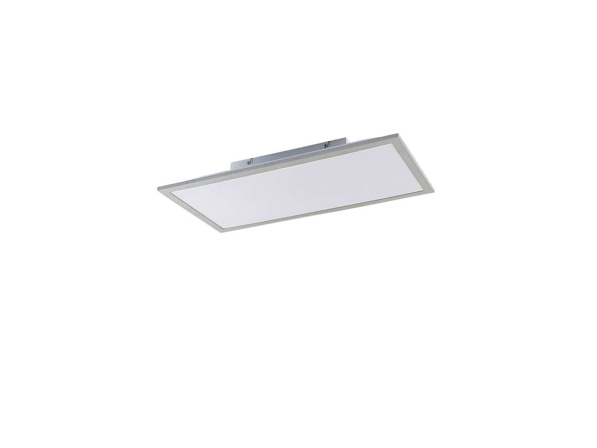 Lindby – Stenley LED Plafond 59×29 4000K White/Silver