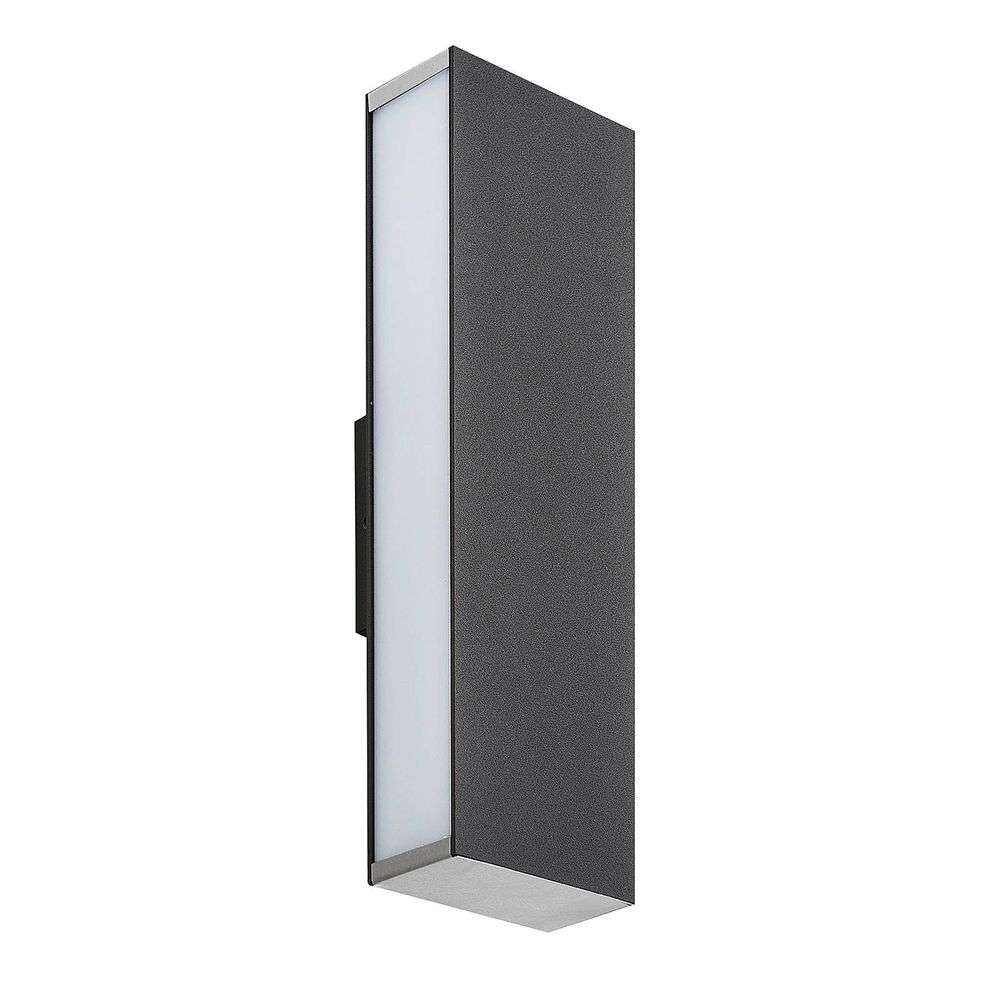 Lucande – Aegisa LED Utomhus Vägglampa Dark Grey Lucande