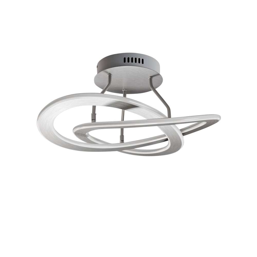 Lucande – Shona LED Loftlampe Satin Nickel