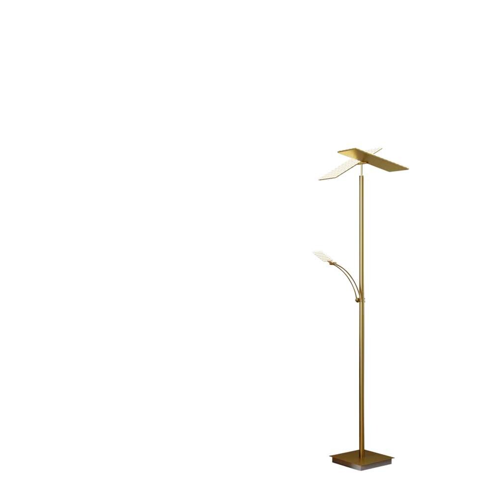 Zdjęcia - Żyrandol / lampa Lucande  Parthena LED Lampa Podłogowa Brass -10-12T00:00+0200  2024