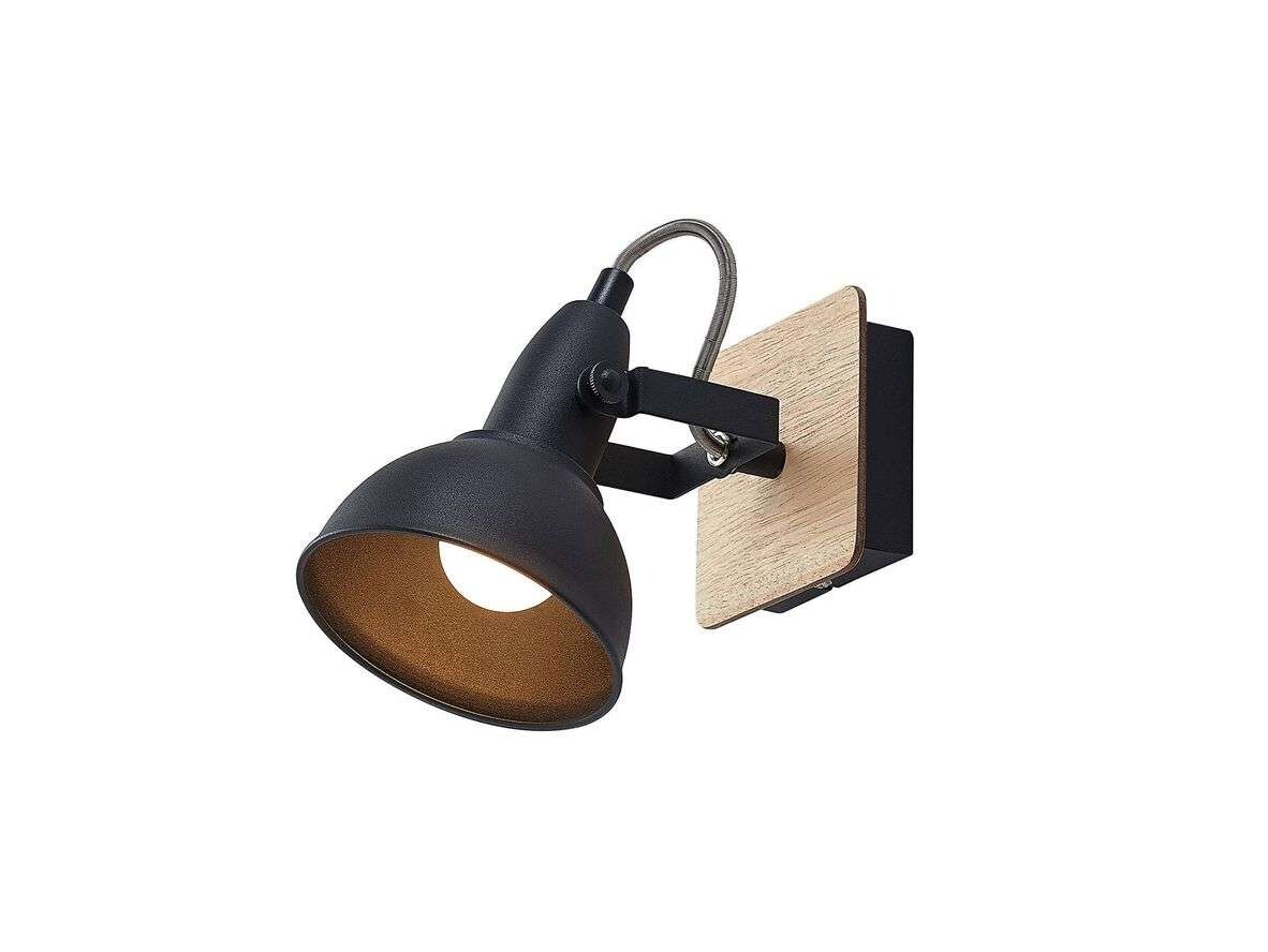 Lindby – Aylis Vägglampa Black/Wood