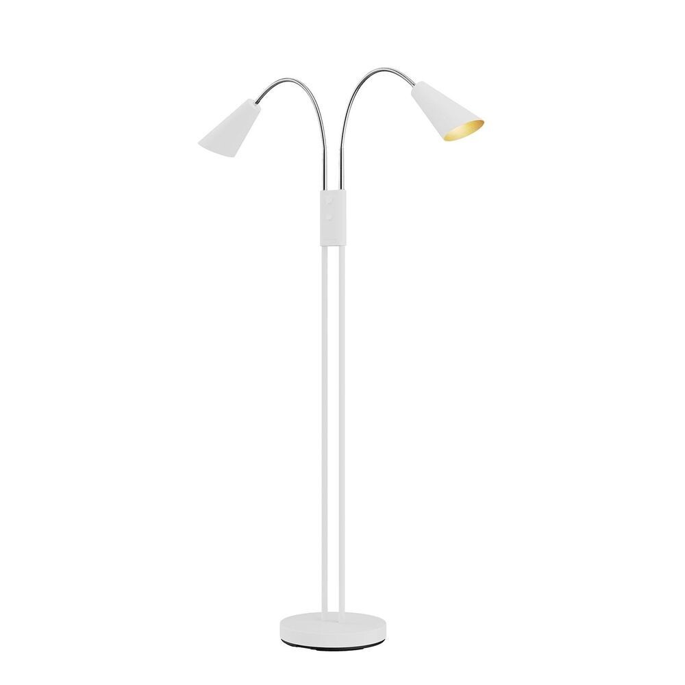 Lucande – Medira 2 Golvlampa White