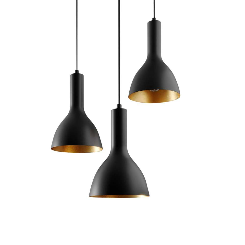 Arcchio – Cosmina Cluster Taklampa Black/Gold