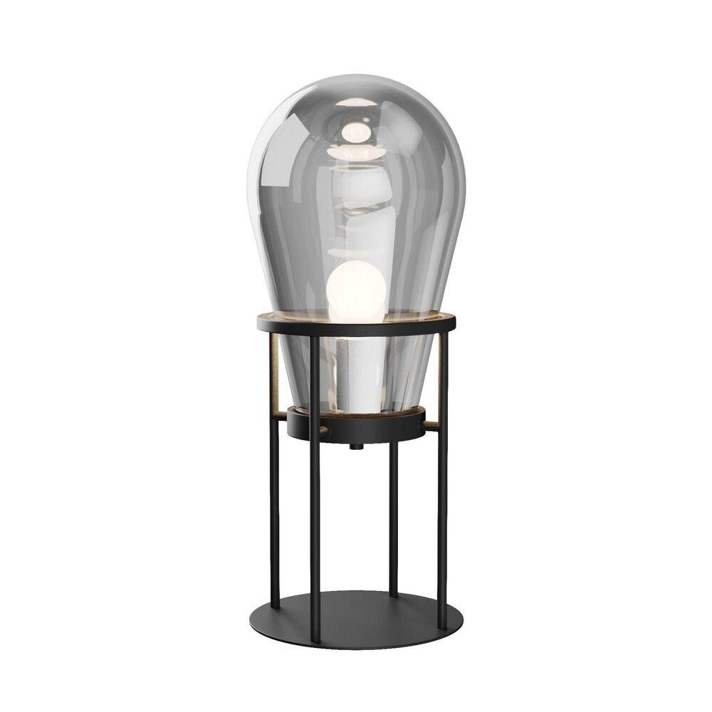 Lucande – Viyan Bordlampe Smoke/Black