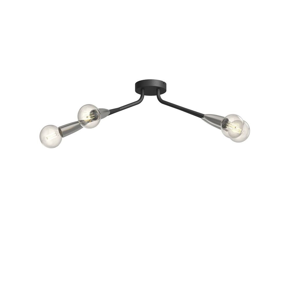 Lucande – Carlea 4 Loftlampe Black/Nickel