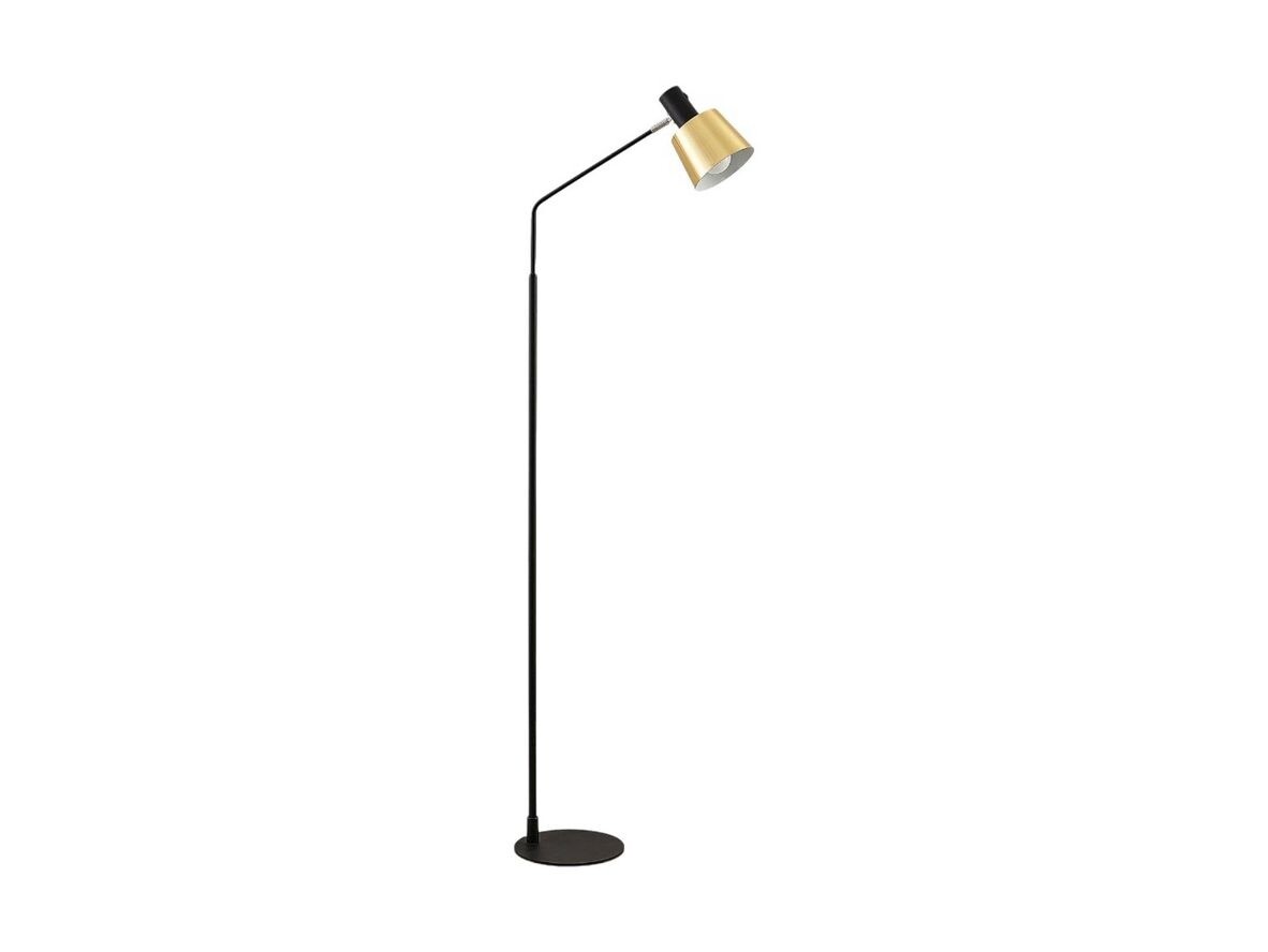 Lindby – Vlada Golvlampa Matt Brass/Matt Black