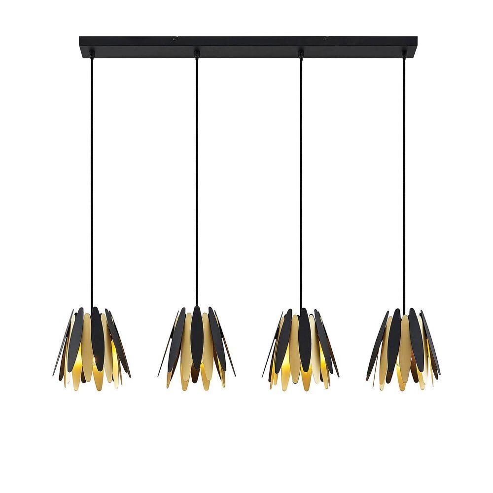 Lucande – Lounit 4 Taklampa Black/Gold