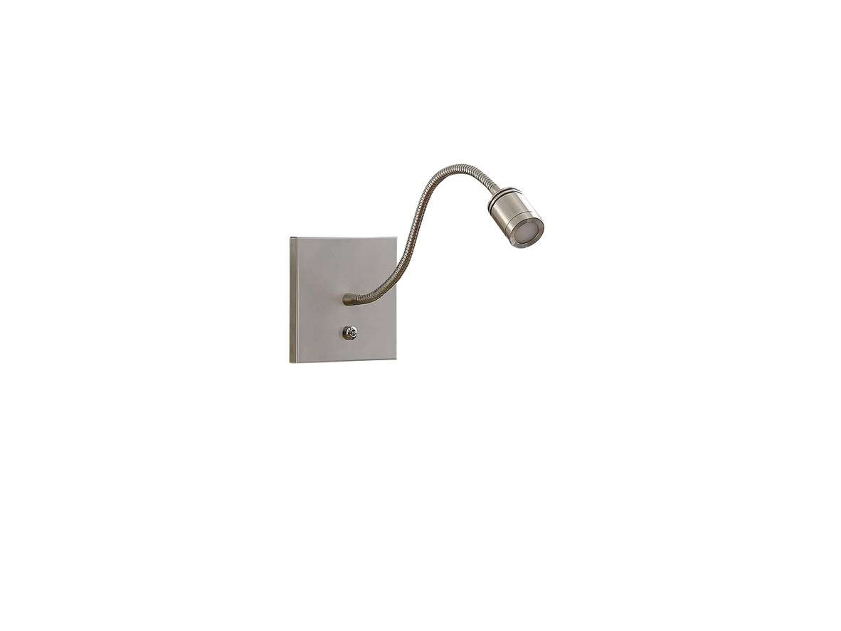 Lindby – Legera LED Vägglampa Nickel