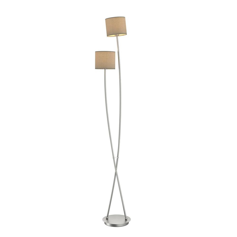 Lucande – Juljana 2 Golvlampa Taupe