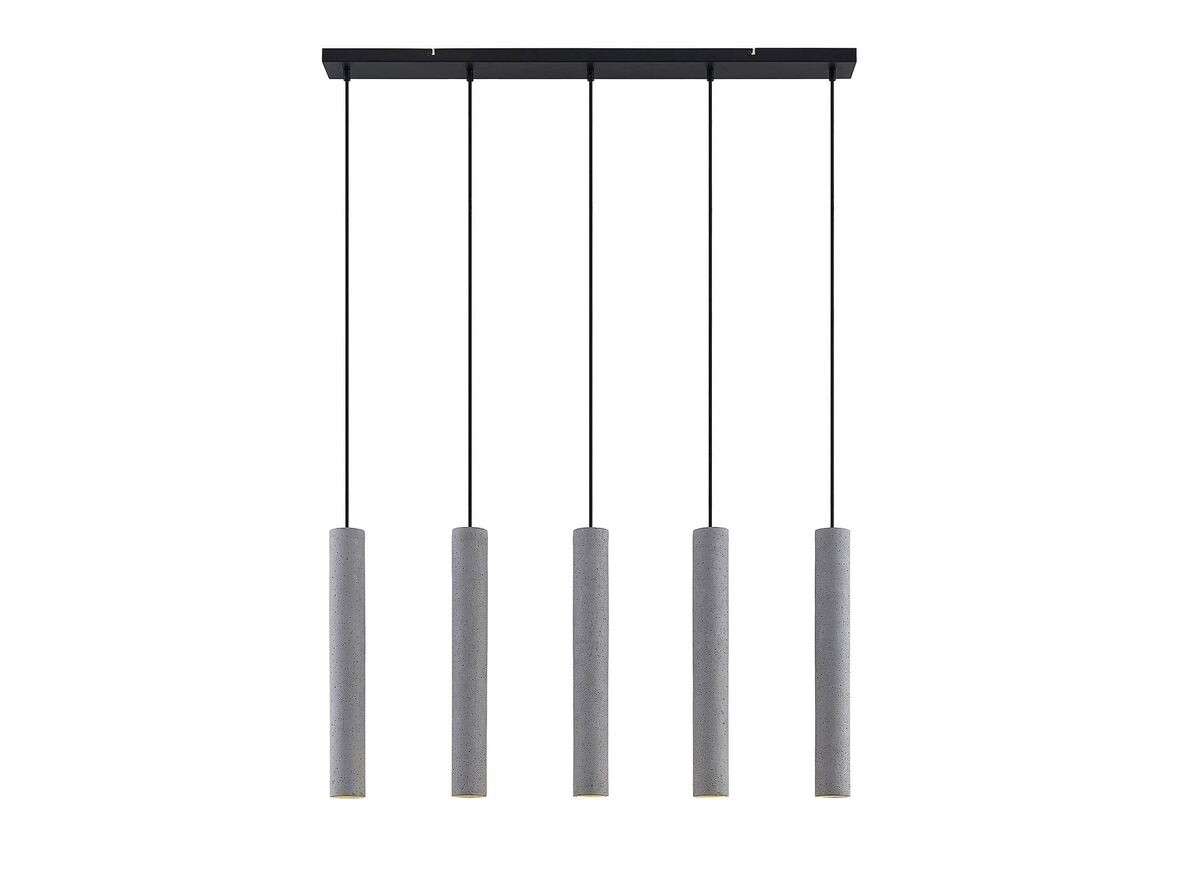 Lindby – Concretto 5 Taklampa Concrete Lindby