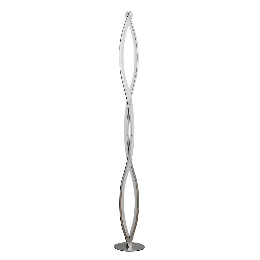 Lucande Demora Gulvlampe Nickel/White