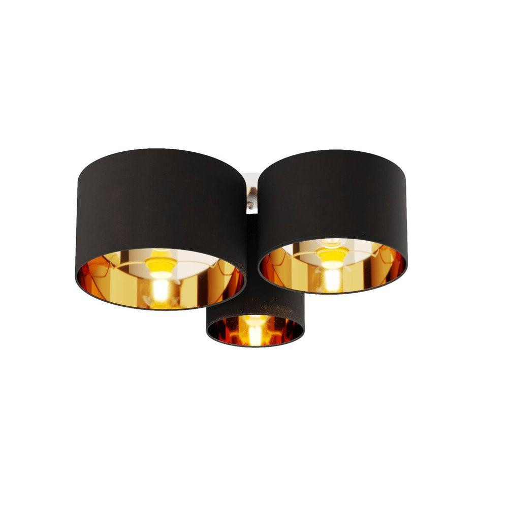 Lindby – Laurenz Plafond Black/Gold