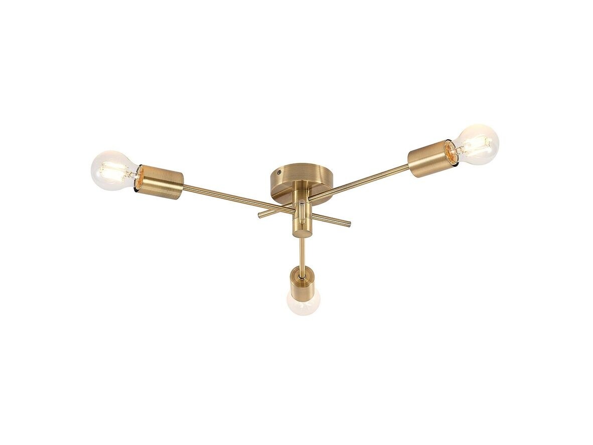 Lindby – Cerros 3 Plafond Brass Lindby