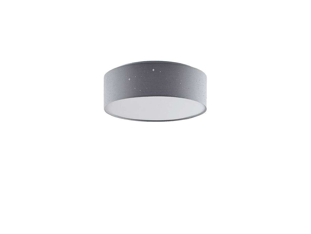 Lindby – Ellamina LED Plafond Ø40 Light Grey