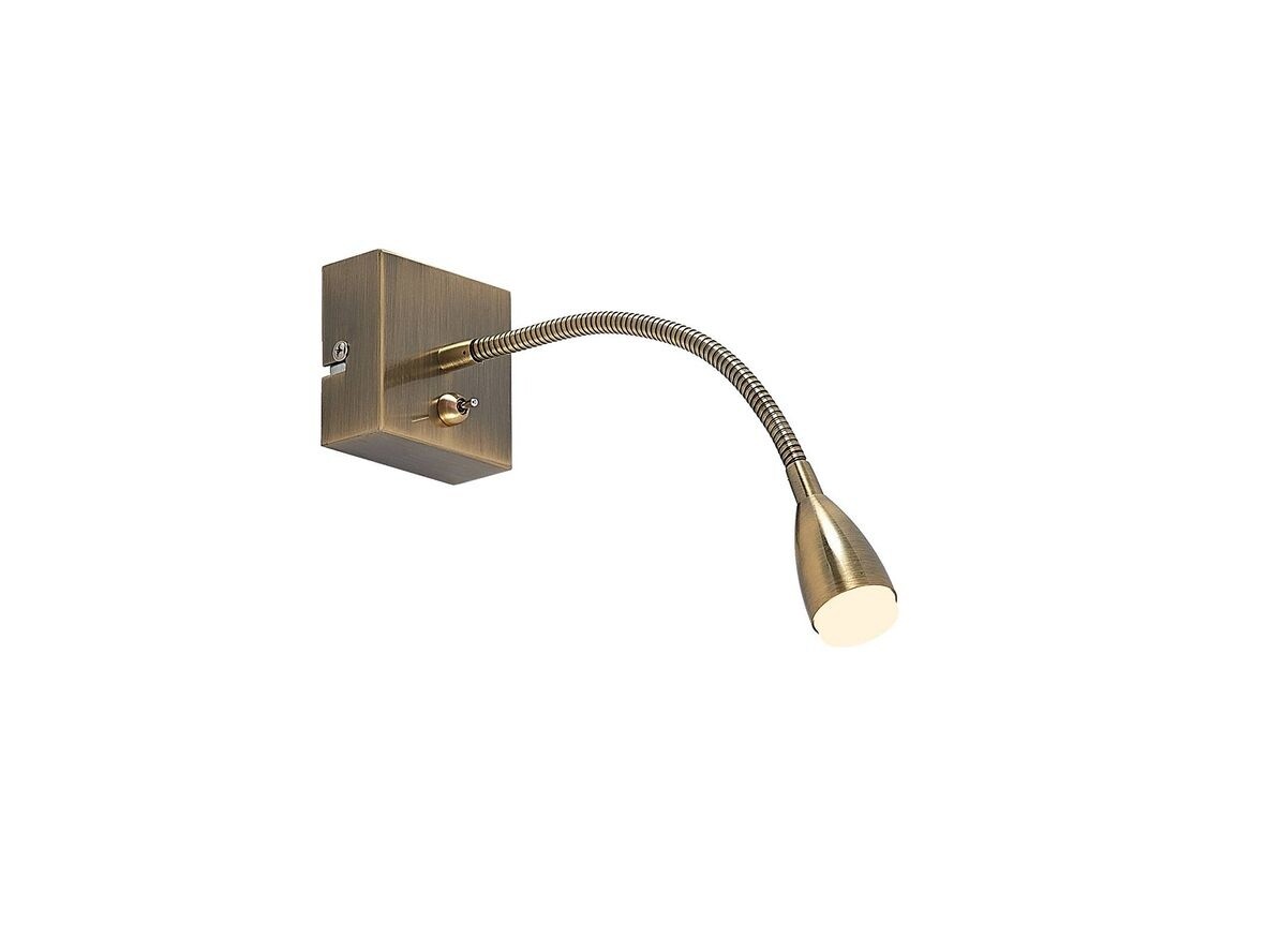 Lindby – Jolka LED Vägglampa Brass Lindby