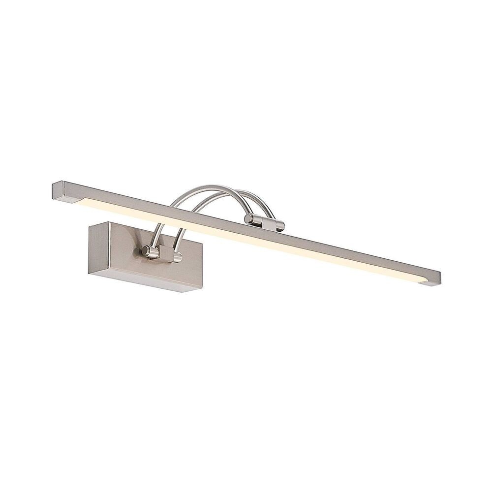 Lucande – Felena LED Vägglampa Satin Nickel