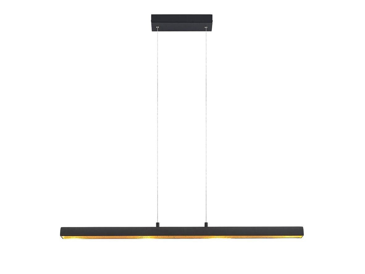 Lindby – Solvina LED Taklampa Black/Gold