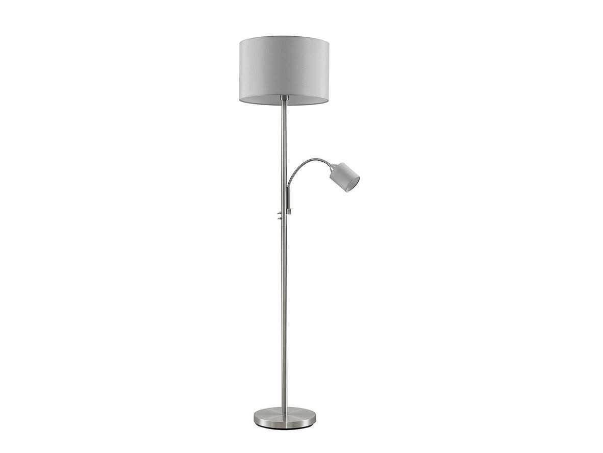 Lindby – Colima Golvlampa Nickel/Grey