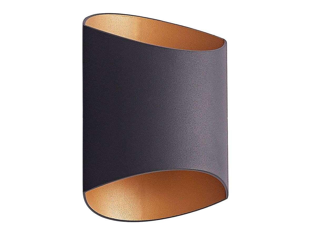 Arcchio – Vilja Vägglampa Black/Gold