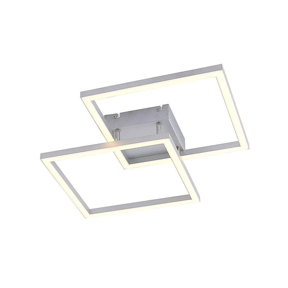 Lucande – Muir LED Square Loftlampe Silver