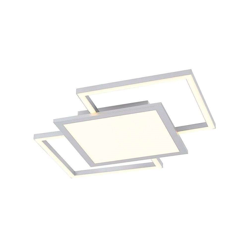 Lucande – Ciaran Plafond Silver/White