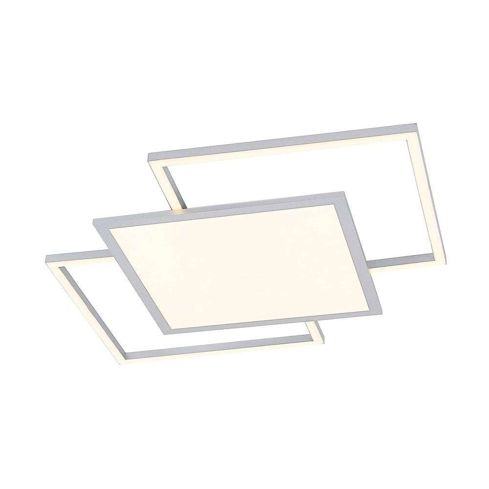 Lucande – Ciaran Square Plafond Silver