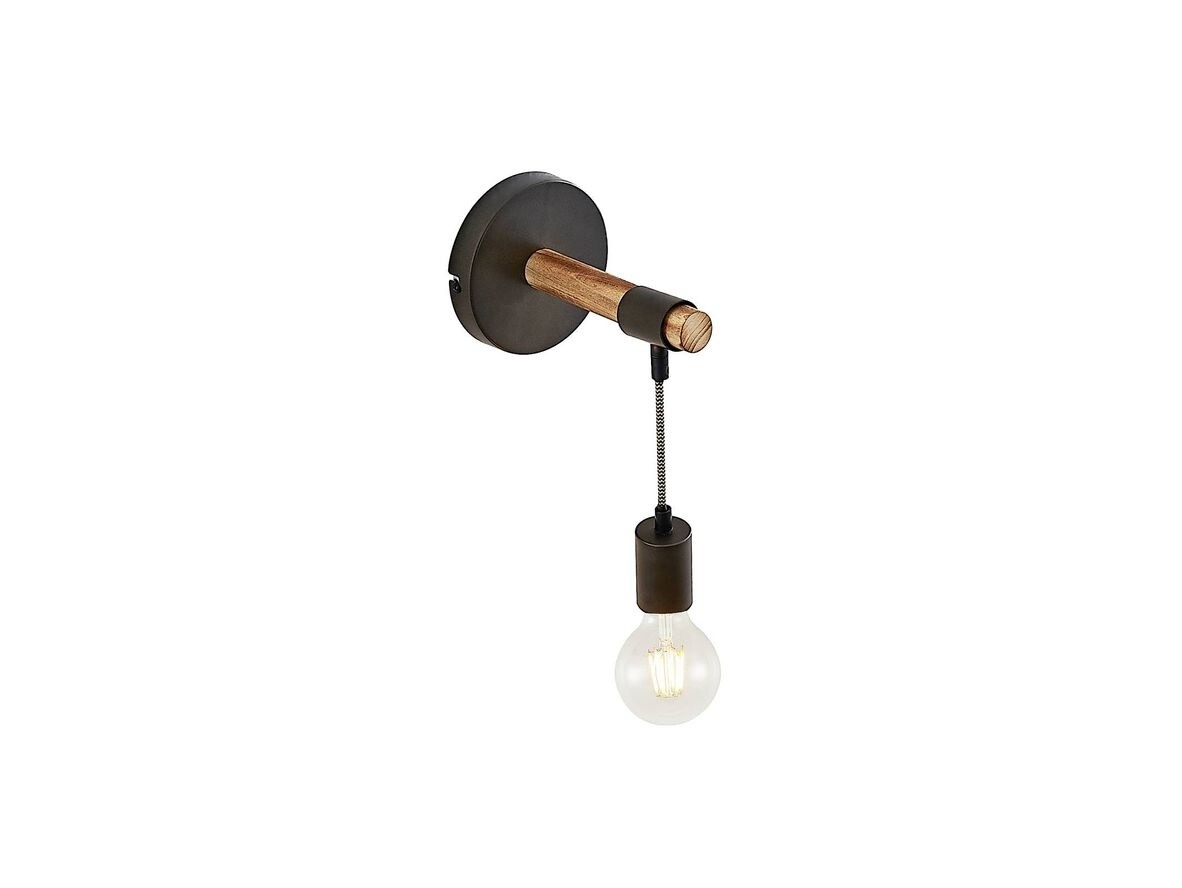 Lindby – Sibillia Vägglampa Brown/Black