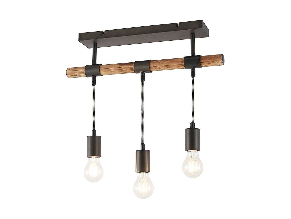 Lindby – Sibillia Plafond Brown/Black Lindby