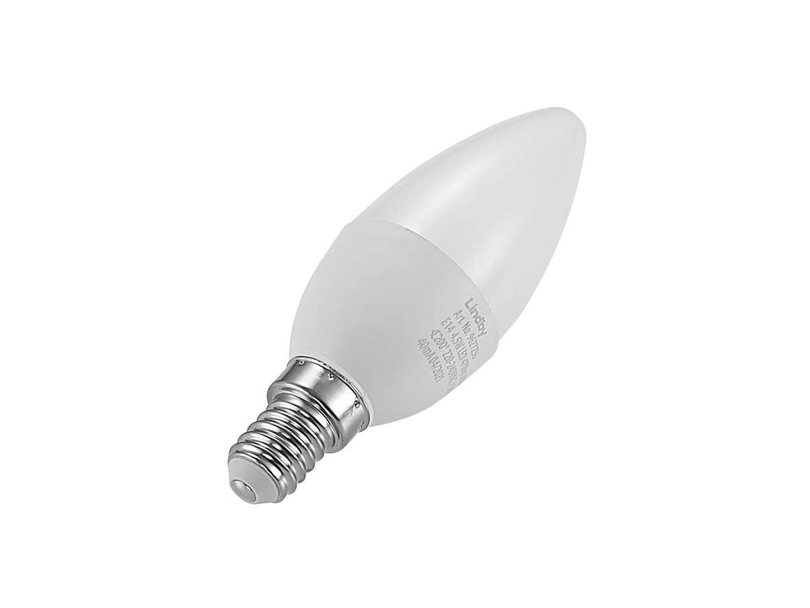 Lindby – Pære LED 4,5W (470lm) 3000K Kron E14 Lindby