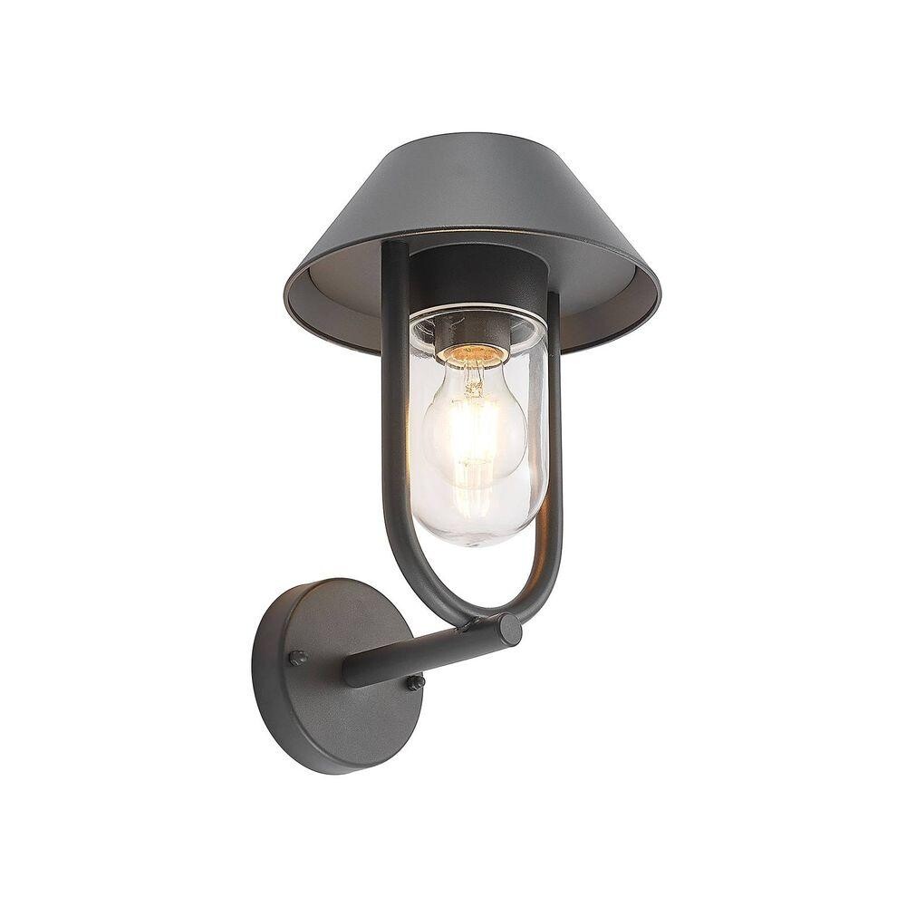 Lucande – Olinum Utomhus Vägglampa Dark Grey