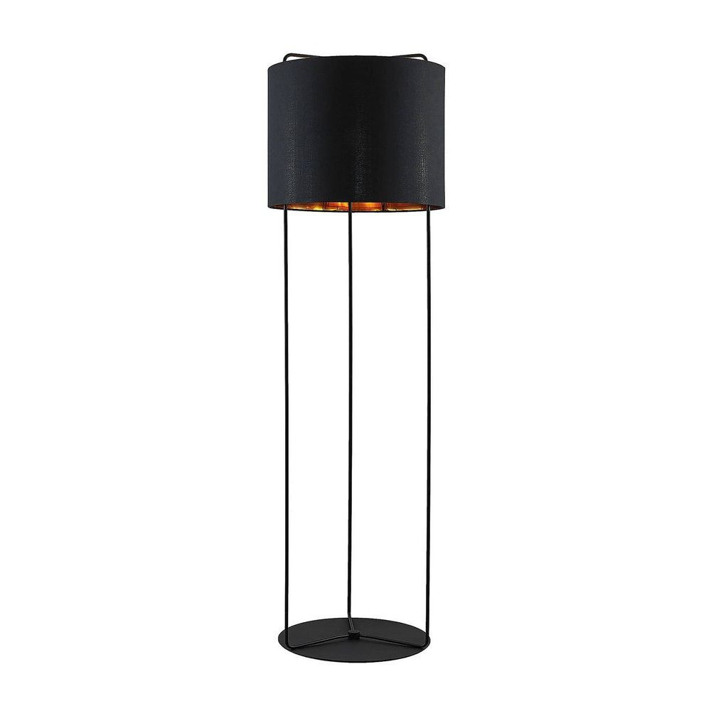 Lindby – Kesta Golvlampa Black/Gold