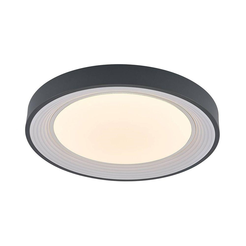 Lindby – Lindum Plafond White/Dark Grey