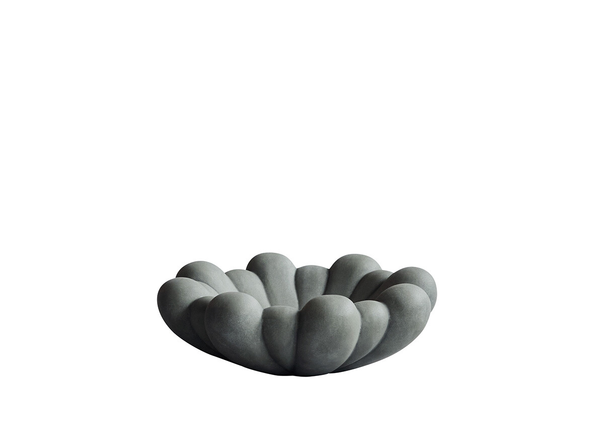 101 Copenhagen - Bloom Tray/Dish Medio Dark Grey