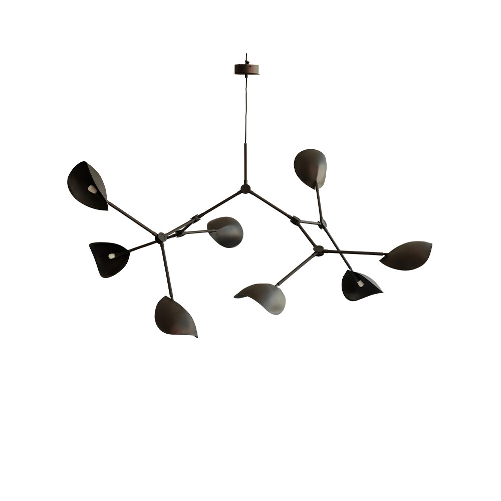 101 Copenhagen – Stingray Chandelier Grande Burned Black 101 Copenhagen