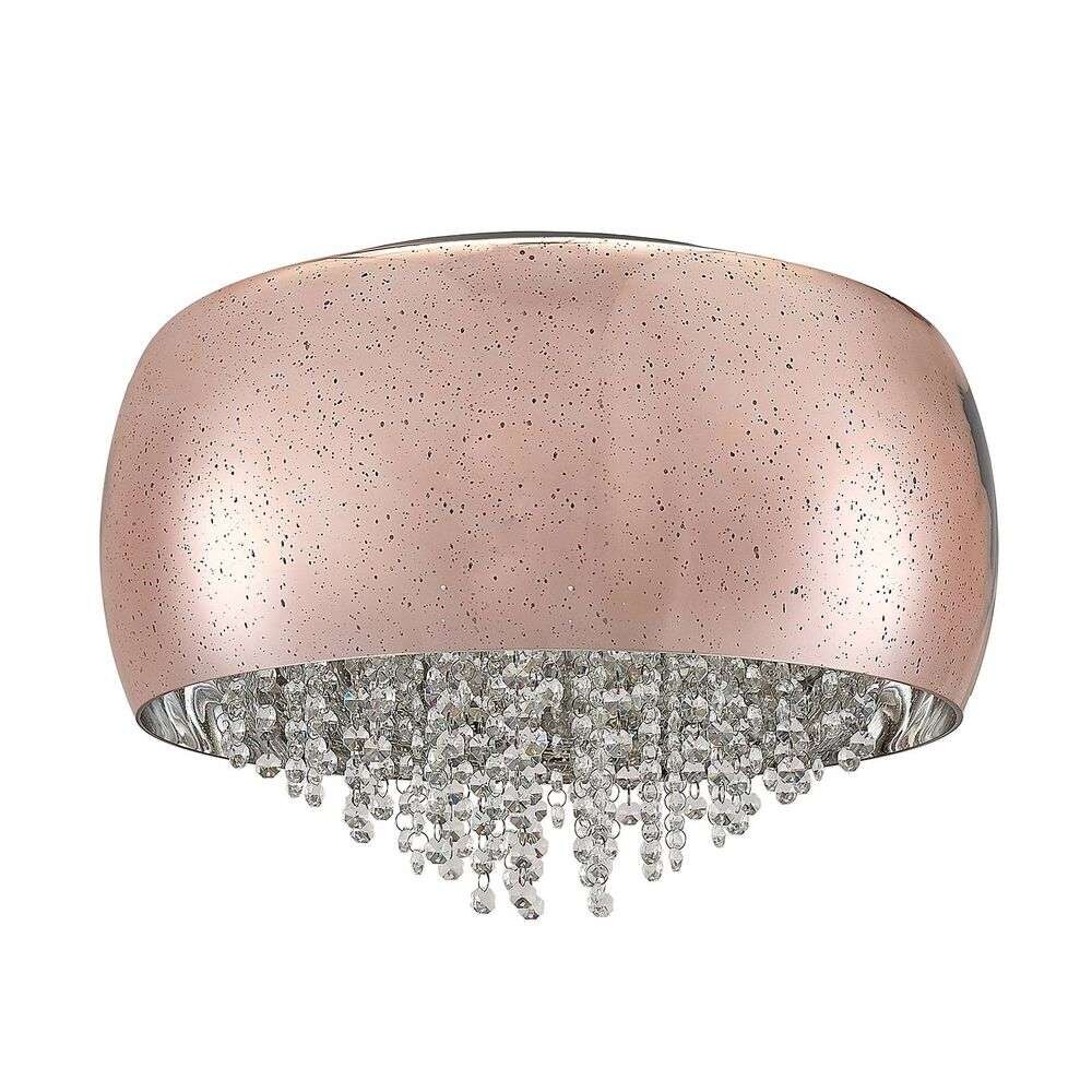 Lucande – Elinara Loftlampe Ø50 Copper