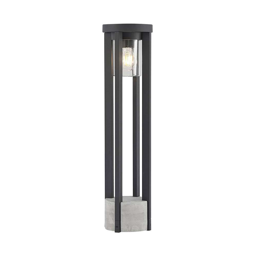 Lucande – Kalisa Round Trädgårdslampa H68 Dark Grey Lucande