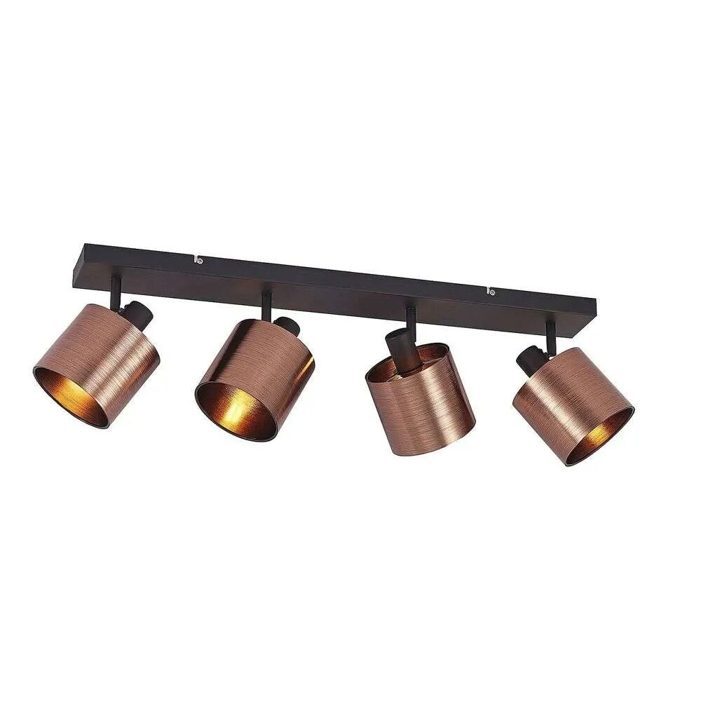 Lindby – Joudy 4 Plafond Bronze/Black