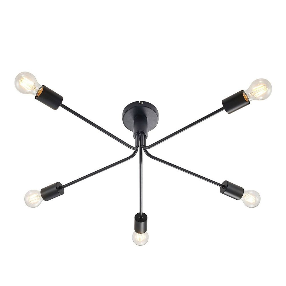 Lindby – Imonis 5 Loftlampe Black