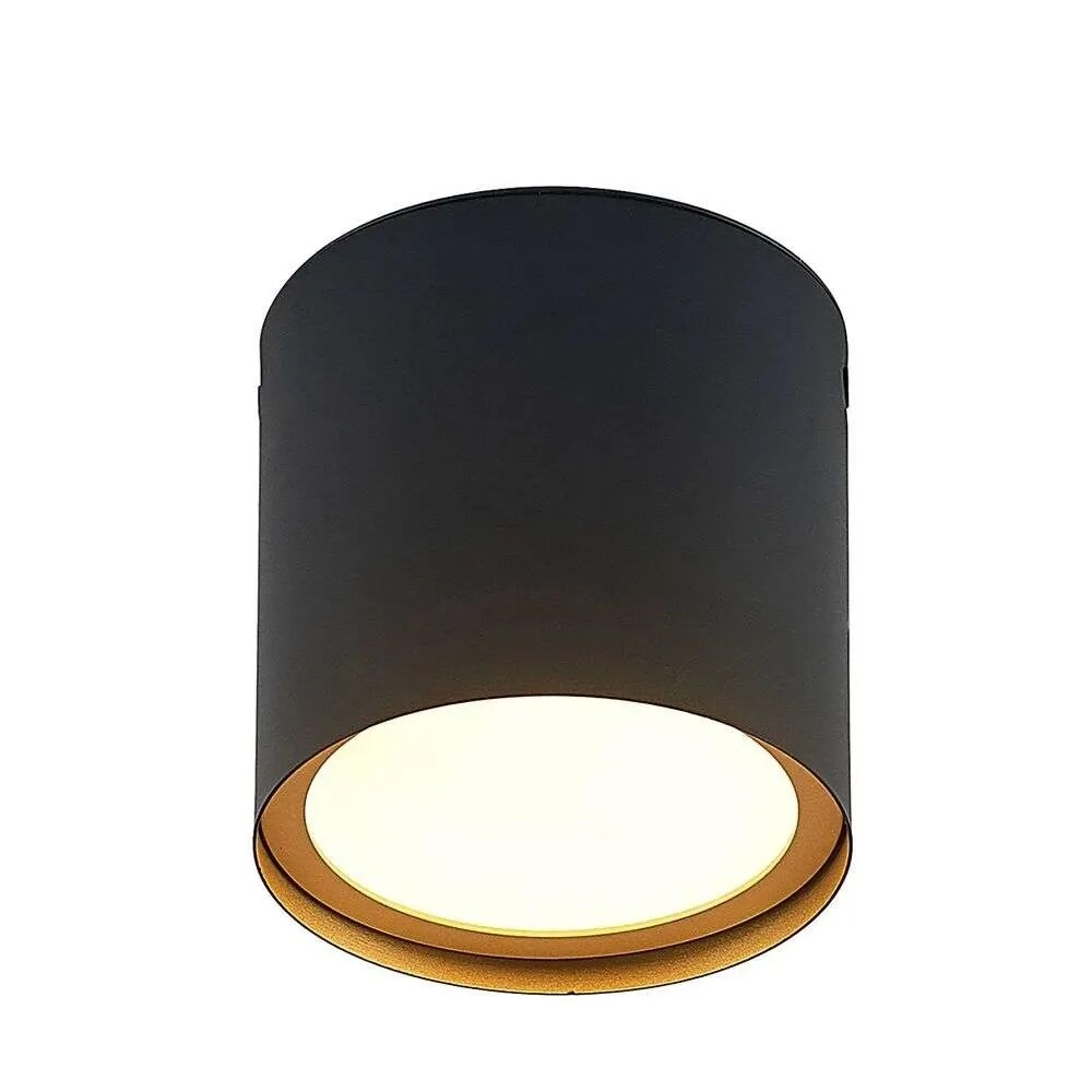 Lindby Kianush Loftlampe Black/Gold