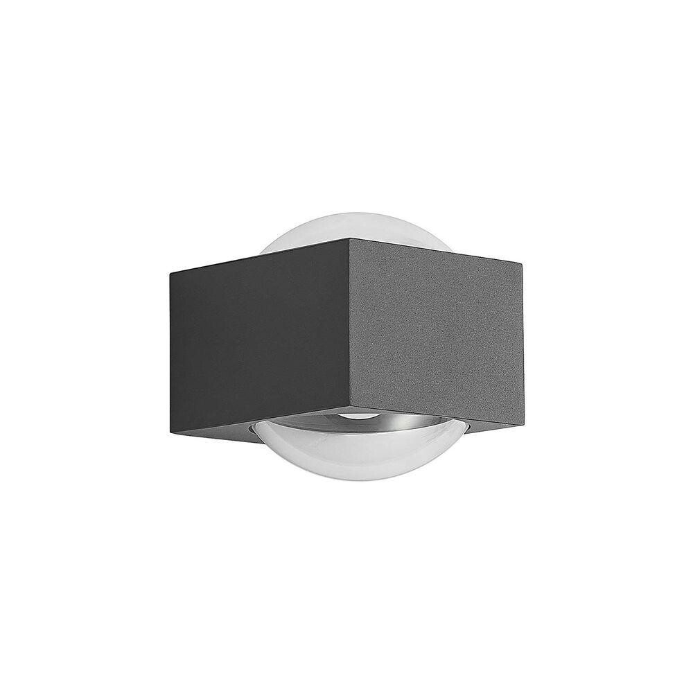 Lucande – Almos LED Up/Down Utomhus Vägglampa Dark Grey