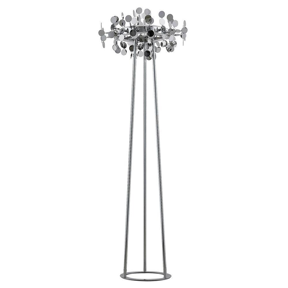 Lucande - Glimmo LED Lampadaire Chrome