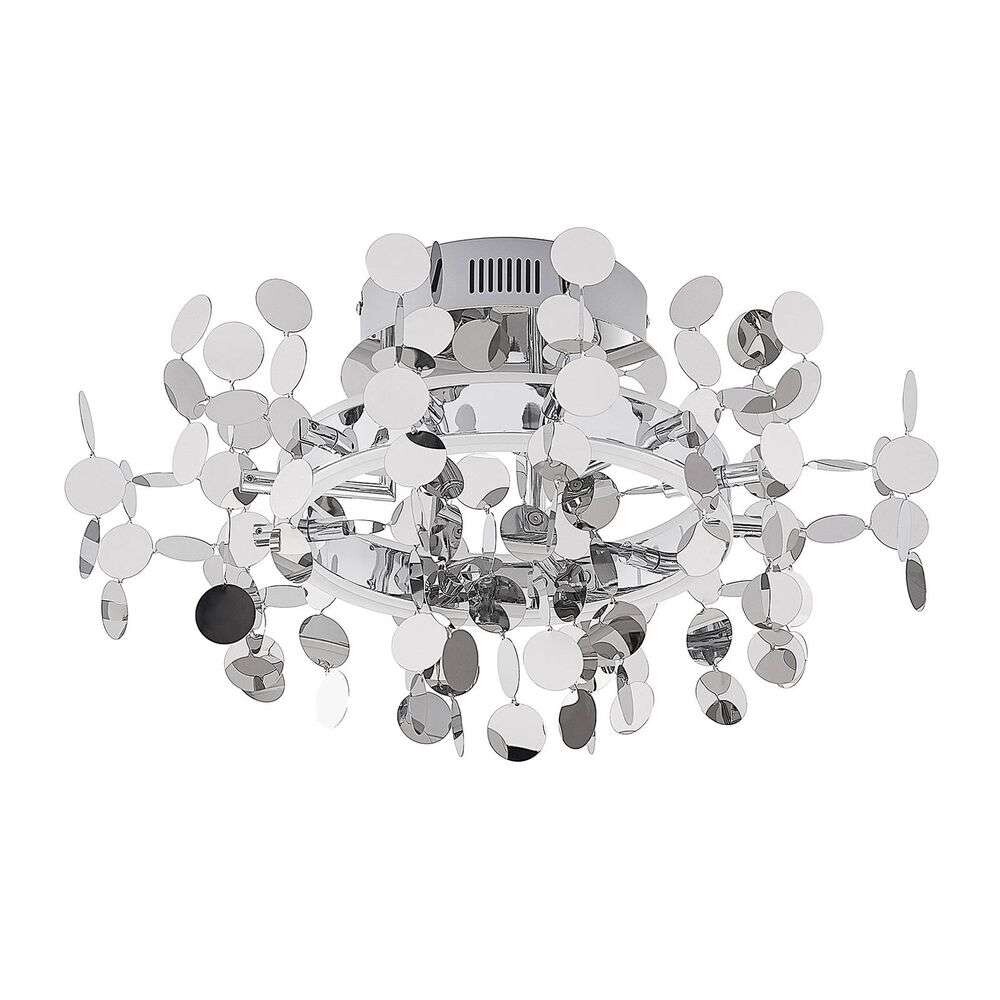 Lucande – Glimmo LED Plafond Chrome