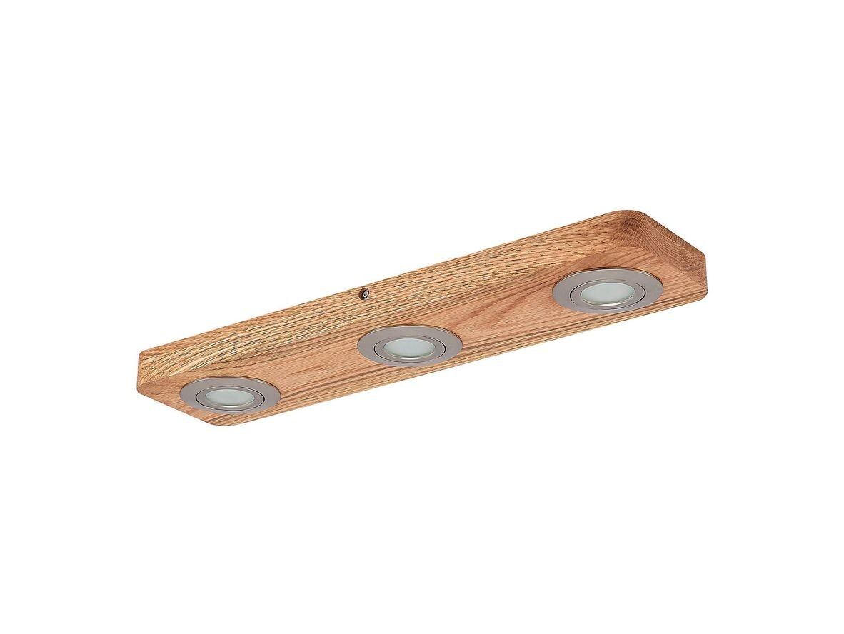 Lindby – Mikari 3 LED Loftlampe Wood