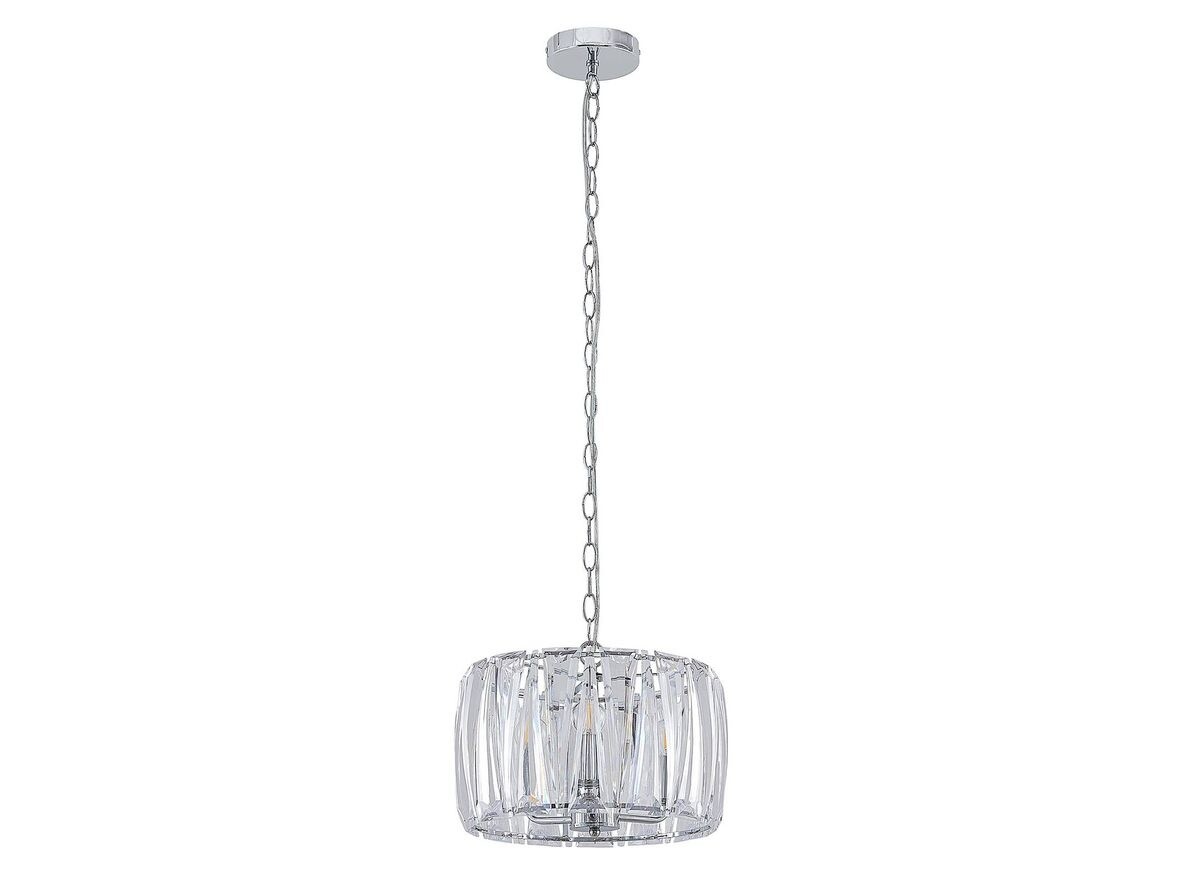 Lindby – Sofia Taklampa Ø33 Transparent/Chrome Lindby