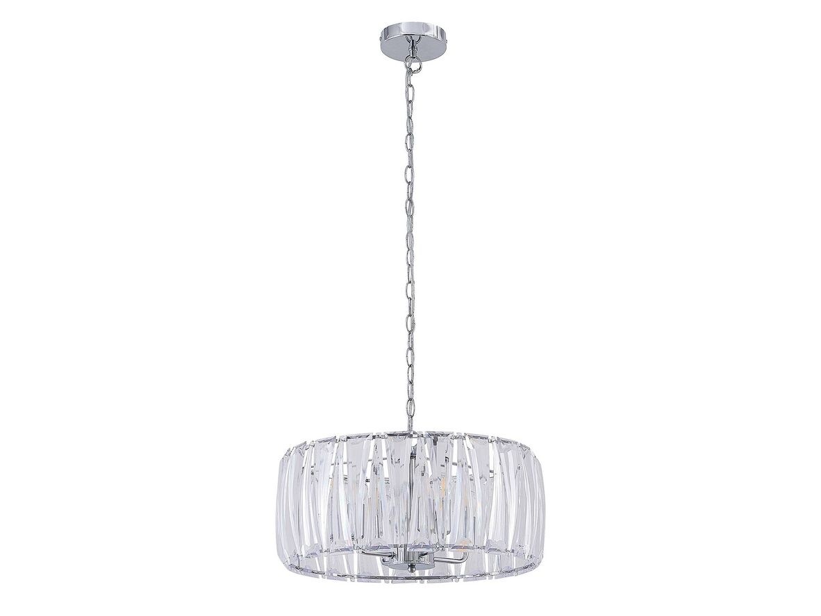 Lindby – Sofia Taklampa Ø46 Transparent/Chrome